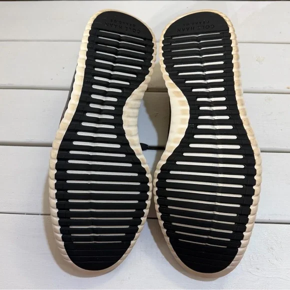 Cole Haan Grandsport Knit Oxford Casual Sneakers In Grey/ Brown Mens Size 10.5 - Picture 9 of 10